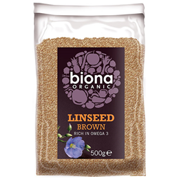 Biona Organic Linseed Brown 500g