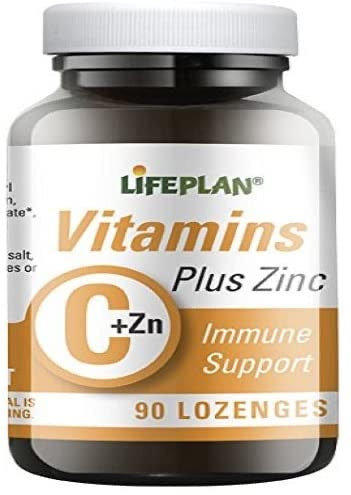 LifePlan Vitamins Plus Zinc 90 Lozenges