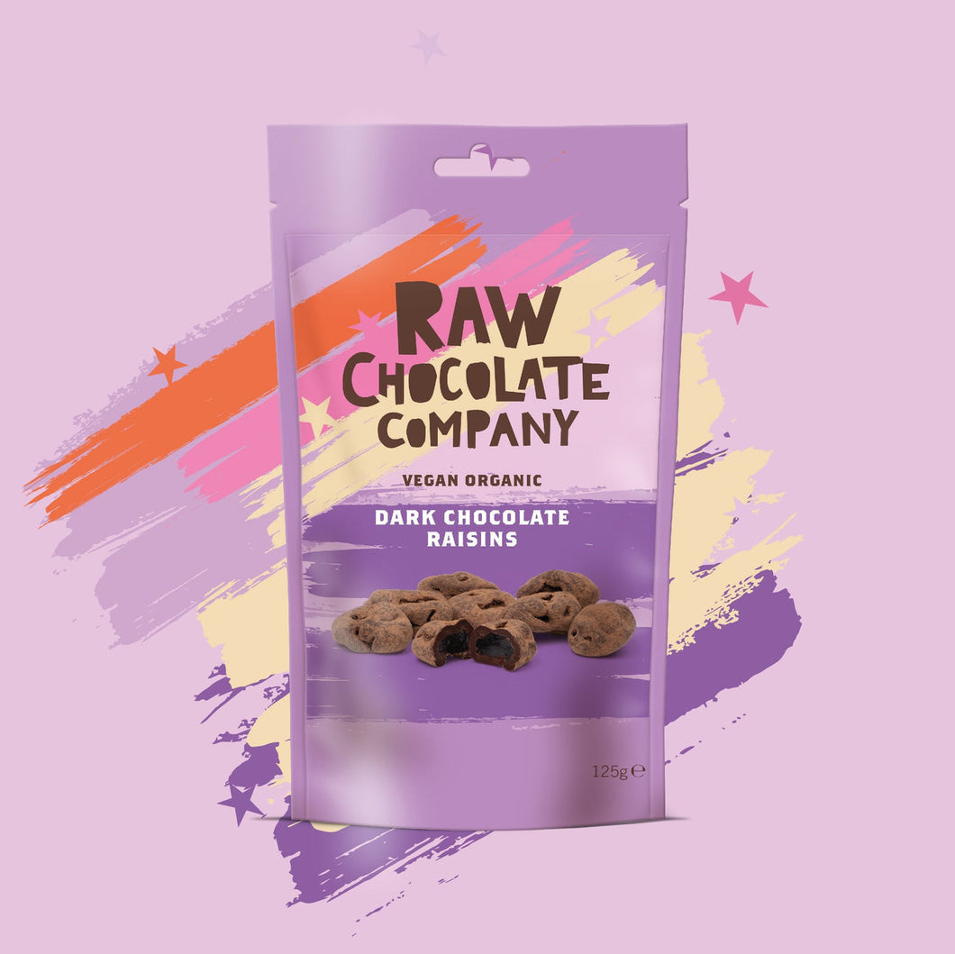 The Raw Chocolate Company Organic Vegan Chocolate Raisins
