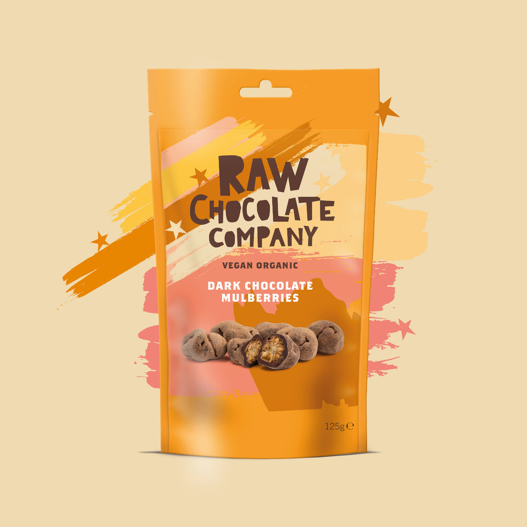 The Raw Chocolate Company Vegan Chocolate Mulberries