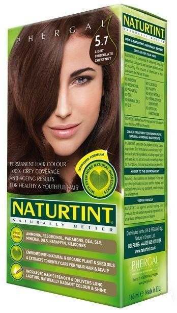 NaturTint Hair Dye - Light Chocolate Chestnut (5.7)