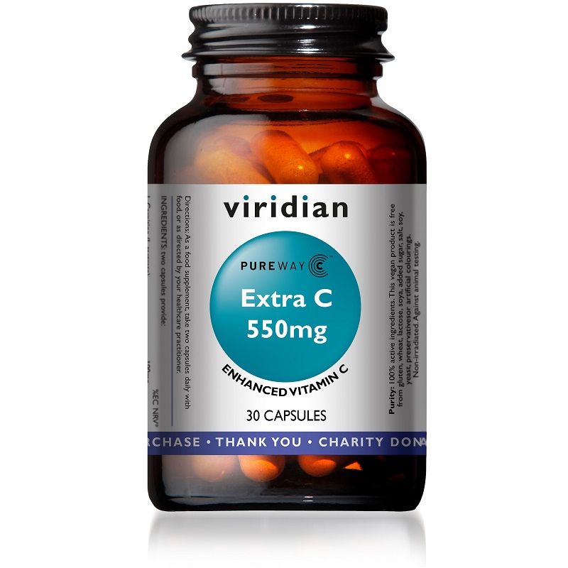 Viridian Ester-C 550mg 30 Caps